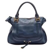 Chloé Pre-owned Pre-owned Laeder handvskor Blue, Dam