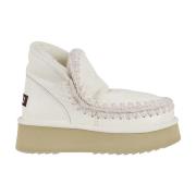 Mou Eskimo Platform Boot White, Dam