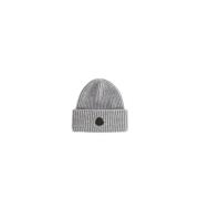 Moncler Lyxig Grå Cashmere Mössa Gray, Unisex