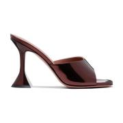 Amina Muaddi Lupwine Mules Red, Dam