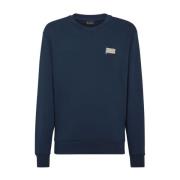 Billionaire Casual Sweatshirt med Unik Design Blue, Herr