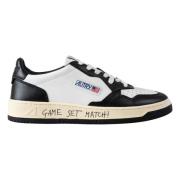 Autry Vita Lädersneakers Game Set Match Black, Herr