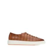 Santoni Casual Sneakers Brown, Herr