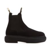 Lanvin Stiliga Ankelboots Black, Herr