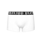 Philipp Plein Vita Gothic Logo Boxershorts White, Herr