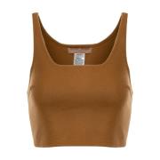 Ermanno Scervino Stilren TOP med D432L300Hng80933 Brown, Dam