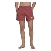 Adidas Solid Clx Shorts Pink, Herr