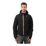 K-Way Urban Slim Fit Vattentät Jacka Black, Herr