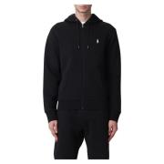 Polo Ralph Lauren Zip-through Sweatshirt Black, Herr