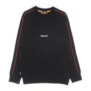 Timberland Lättvikts Crewneck Sweatshirt Svart Black, Herr