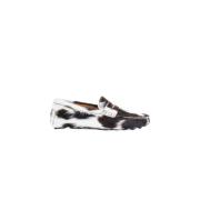 Tod's Ko-effekt läderloafers Multicolor, Dam