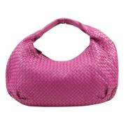 Bottega Veneta Vintage Pre-owned Laeder handvskor Purple, Dam