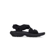 Teva Svart Hurricane Sandal med Justerbar Fotledsrem Black, Dam