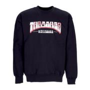 Thrasher Signatur Crewneck Sweatshirt Svart/Vit/Röd Black, Herr