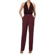 Elisabetta Franchi Rouge Noir Jumpsuit Set Red, Dam