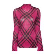 Liu Jo Stiliga Sweaters Kollektion Pink, Dam