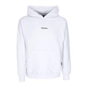 Propaganda Vit Lättviktig Bandana Hoodie Sweatshirt White, Herr