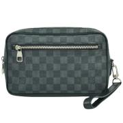 Louis Vuitton Vintage Pre-owned Canvas ryggsckar Black, Dam