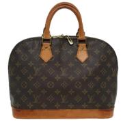 Louis Vuitton Vintage Pre-owned Canvas louis-vuitton-vskor Brown, Dam