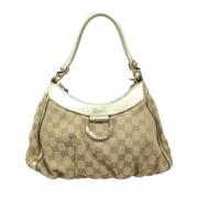 Gucci Vintage Pre-owned Laeder gucci-vskor Beige, Dam