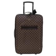 Louis Vuitton Vintage Pre-owned Canvas resvskor Brown, Dam