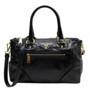 Prada Vintage Pre-owned Laeder prada-vskor Black, Dam