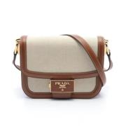 Prada Vintage Pre-owned Laeder prada-vskor Beige, Dam