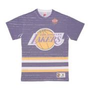 Mitchell & Ness NBA Jumbotron 3.0 Lakers Tee Multicolor, Herr