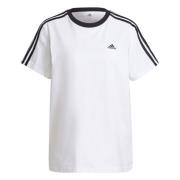 Adidas Essentials 3 Ränder T-shirt White, Dam