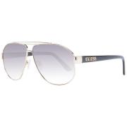 Guess Guld Kvinnor Aviator Solglasögon Yellow, Unisex