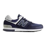 New Balance Blå Platta Skor 576 Made in UK Blue, Herr