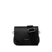 Gianni Chiarini Minerva O Läder Crossbody Väska Black, Dam