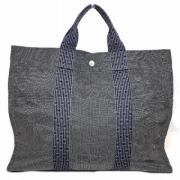 Hermès Vintage Pre-owned Canvas totevskor Gray, Dam