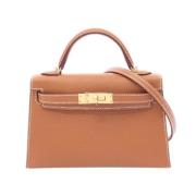 Hermès Vintage Pre-owned Tyg handvskor Brown, Dam