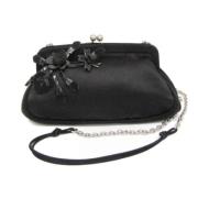 Prada Vintage Pre-owned Tyg prada-vskor Black, Dam