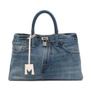 Medea Denim Nina Väska Blue, Dam