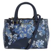 Michael Kors Pre-owned Pre-owned Plast handvskor Blue, Dam