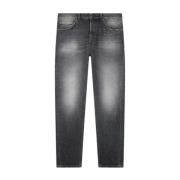 Dondup Slim Denim Jeans i Mörkgrå Gray, Herr