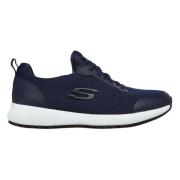 Skechers Slip On Atletiska Sneakers Blue, Dam