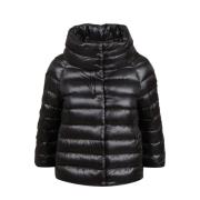 Herno Svart dunjacka Sofia-modell Black, Dam