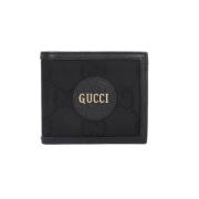 Gucci Vintage Pre-owned Laeder plnbcker Black, Herr