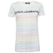 Dolce & Gabbana Pre-owned Pre-owned Bomull toppar Multicolor, Dam