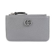 Gucci Vintage Pre-owned Laeder nyckelhllare Gray, Dam