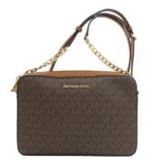 Michael Kors Pre-owned Pre-owned Plast axelremsvskor Brown, Dam