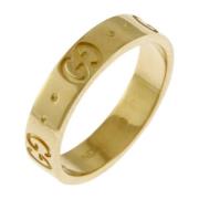 Gucci Vintage Pre-owned Guld ringar Yellow, Dam