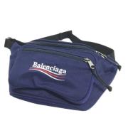 Balenciaga Vintage Pre-owned Tyg balenciaga-vskor Blue, Dam