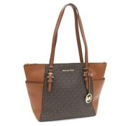 Michael Kors Pre-owned Pre-owned Plast axelremsvskor Brown, Dam