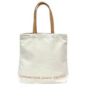 Louis Vuitton Vintage Pre-owned Canvas louis-vuitton-vskor White, Dam