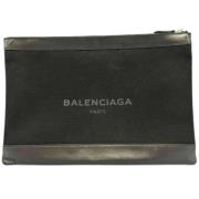 Balenciaga Vintage Pre-owned Canvas balenciaga-vskor Black, Dam