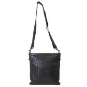 Bottega Veneta Vintage Pre-owned Laeder shoppers Black, Dam